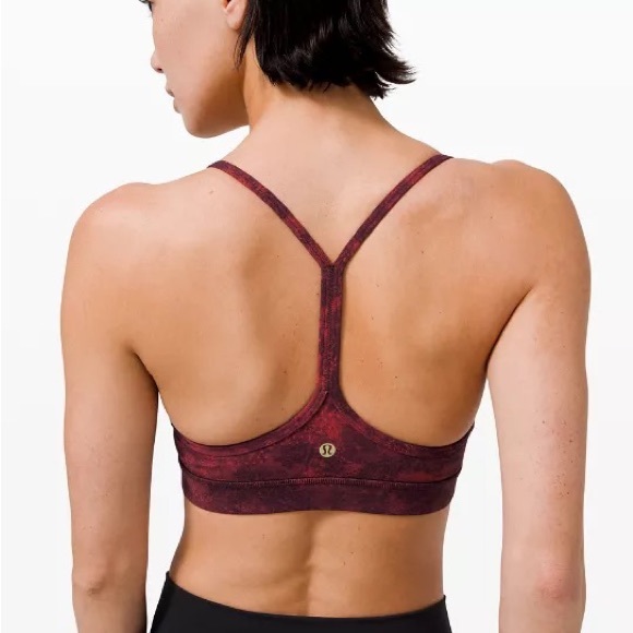 Lululemon Flow Y Bra Nulu Light Medium Support A/C Cups Lunar New Year - Picture 4 of 10